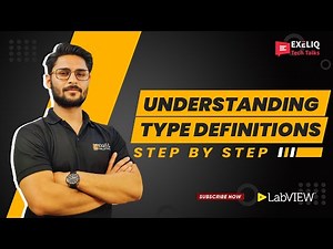 LabVIEW for Beginners: The Smart Way to Use Type Definitions | Step by Step Guide #ai #education