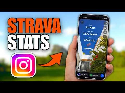 How To Put Strava Stats On Instagram Story (Overlay)