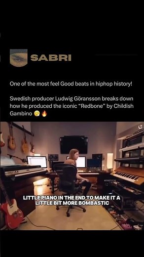 POV: You’re in the studio as Childish Gambino creates the haunting masterpiece “Redbone” 👁️‍🗨️🎙️