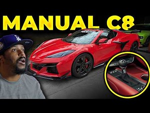 FINALLY! The Manual C8 Corvette is REAL!