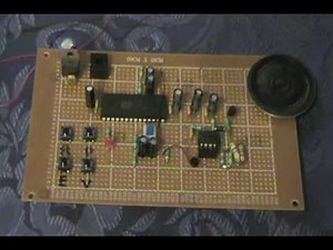 Sound Activated Record and Playback Circuit - Interface to Security System!