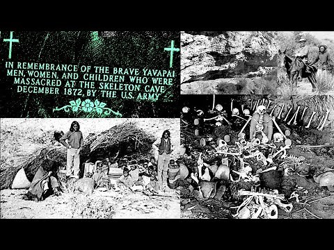 The Skeleton Cave Massacre: Dec. 28th 1872 - Yavapai - Maricopa County, Arizona, USA