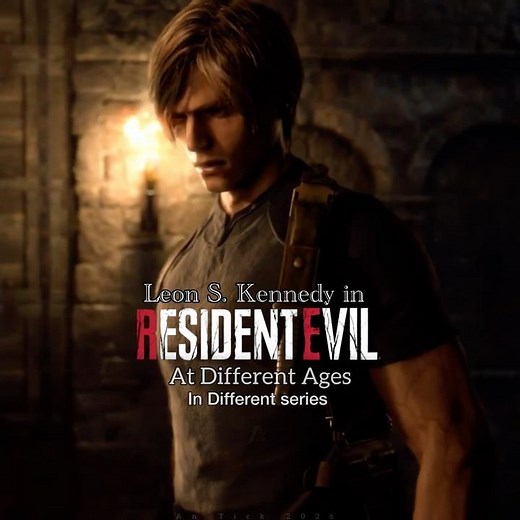 How Leon S. Kennedy Changed Over 28 Years #shorts