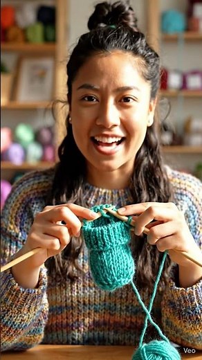 Knitting Baby Booties 👶 Full Process Step by Step#knitting #shorts