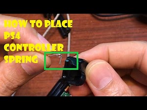 PS4 Controller Trigger Spring Lost, Let's Fix it ✔