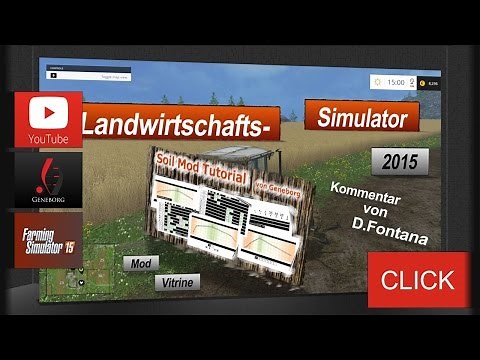 LS15 Mod Vitrine - Soil Mod Tutorial [de]