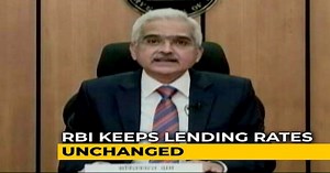 RBI Revises Real GDP Growth Projection For 2020-21 To -7.5% |