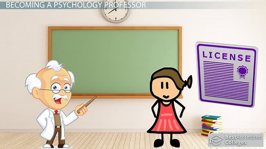 How to Become a Psychology Professor: Requirements & Careers
