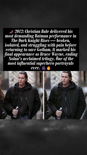Christian Bale's Dark Knight Rises — Broken Batman's Final Stand #christianbale