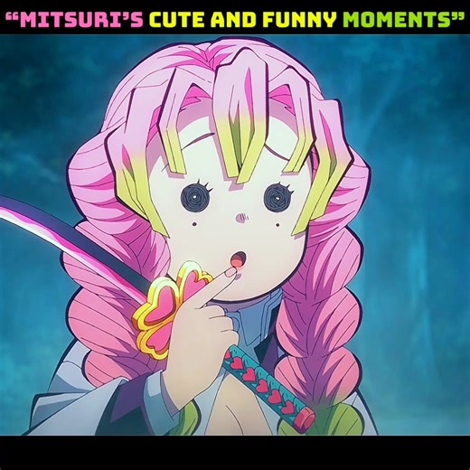 mitsuri cute moments 😍#aestheic#demonslayer #animeedit #tanjiro