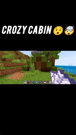 This Minecraft Cabin Is Actually INSANE! 😱”#shorts