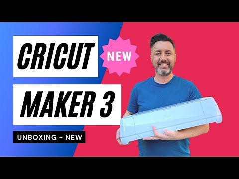 Cricut Maker 3 - UNBOXING & SETUP