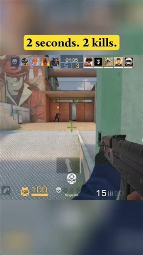 2 seconds. 2 kills | Standoff 2 Allies Mode
