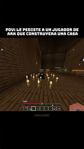 POV: Jugadores de Ark en Minecraft #minecraft #ark