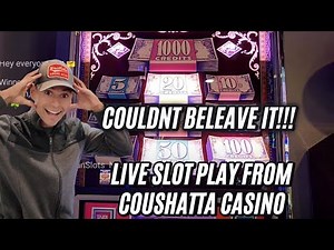 Live Slot Play From Coushatta Casino