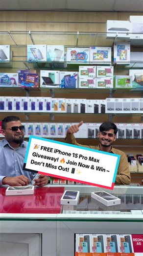 ¡Gana un iPhone 15 Pro Max Gratis!