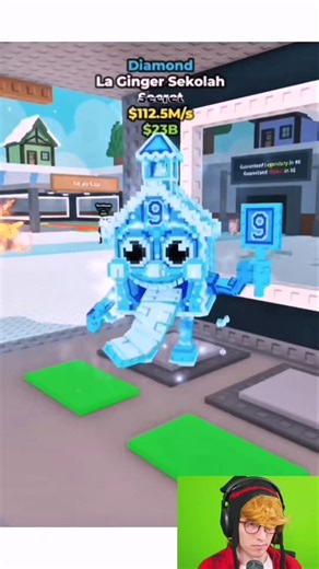 diamond la ginger Sekolah in the new North Pole update in steal a brainrot #stealabrainrot #teamsammy #stealabrainrotroblox #roblox | Jobgame