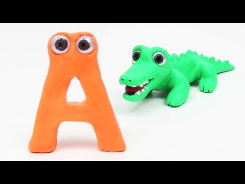 The Letter A | Learn the ABC's | Claymation Learn the Alphabet