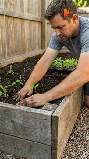 A few carefully planted rows of vegetables could feed the whole neighborhood #garden #gardening