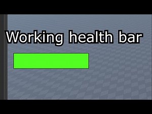 Roblox studio tutorials | Make a healthbar (easy)