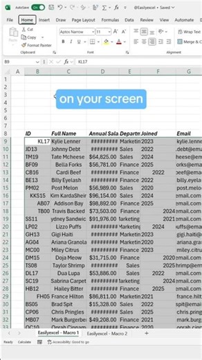 Excel tutoring automate Excel task Excel formula hacks ‪@excelisfun‬ #excel #spreadsheets #aviutl