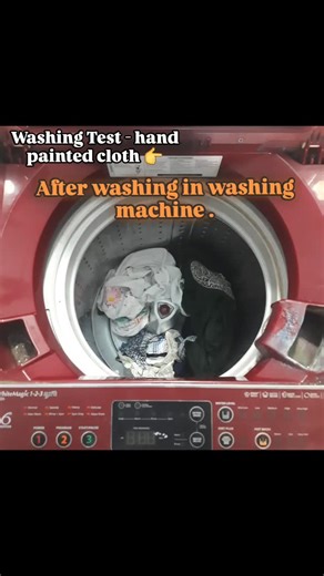 Uttesh Suthar on Instagram: "Washing test for hand painted cloths . - permanent colours - you can wash multiple times and colours don't washout. Artist - @sutharuttesh Free-hand cloth painting • Custom Apparel Painting : T-shirts, jeans, dresses , sari , blouse ,shirt , trousers with unique designs, logos, or portraits. • Home Decor: Hand-painted cushion covers, bedsheets, wall hangings, and curtains. • Accessories: Bags, footwear, and , Handbag , purse other textile items ... • Motif Painting •