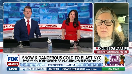 ❄️ WINTER WEATHER READY: New York City Emergency Management hasn't stopped its winter weather operations after a very active season so far. Christina Farrell is the first deputy commissioner for New York City Emergency Management, and she joins FOX Weather to talk about how the city is readying for another round of dangerously cold temperatures and potential snow this weekend. #nyc #winter | FOX Weather
