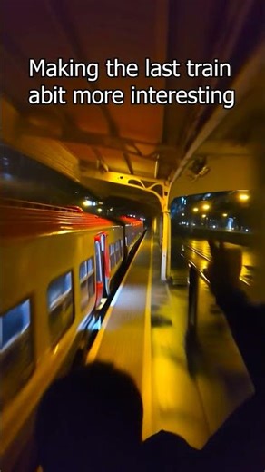 Making the last train a bit more interesting #lasttrain