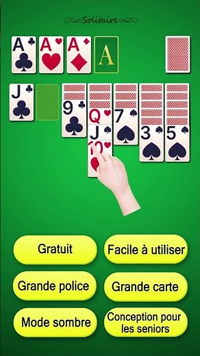 Un jeu de solitaire amusant, facile et addictif ! (9-1)