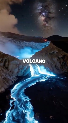 The Only Place on Earth With BLUE LAVA 🔥💙