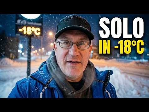 Extreme cold work trip | -18° prairie winter reality