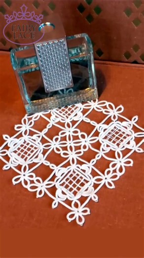 Mysterious Fragrance of Tatting #FairyLacefromElena #Shorts #needletatting #longpicot #handmade #DIY