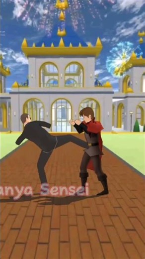 Prince Save Mio Disney Princess 😍 #sakuraschoolsimulator #shorts #tiktok