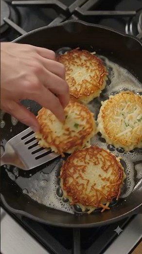 How to Make Perfect Crispy Cheesy Hash Browns | Golden & Crunchy Every Time