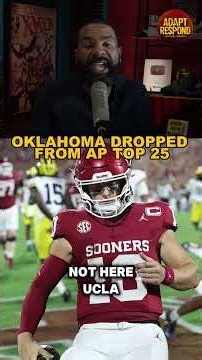 Oklahoma dropped from AP Top 25 after New Mexico 'win'