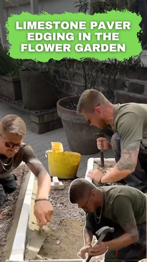 🔥 Flower garden edging that actually makes a statement 👌🏻 We’ve used limestone pavers here, and the difference they make is unreal. Instead of fading into the background, this edging frames the planting beautifully, adds structure, and gives the whole space a timeless, high-end finish 🙏🏻 It’s proof that the smallest details often make the biggest impact 🌿 Limestone pavers aren’t just practical - it’s pure class. #edging #limestone #pavers #gardendesign #landscaping | Fresh Air Landscapes