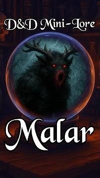 The D&D Lore of Malar - Beastlord Unleashed #DND #DNDlore #DungeonsAndDragons