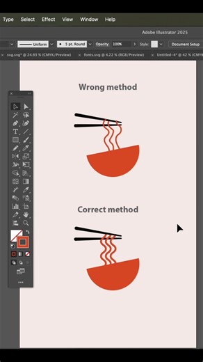 18K views · 159 reactions | How to creat wave effect in illustrator 2025 #illustration #illustrator #illustratortutorial | Gulam Rabbane | Facebook