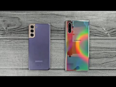 SAMSUNG S21 5G vs SAMSUNG Note 10 Plus