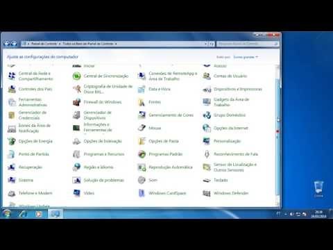 Windows 7 - Painel de controle do Windows