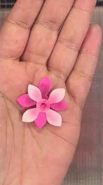 Easy paper flower layering technique nobody talks about #diy #craft