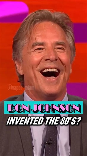 Vapor Miami | Don Johnson and Miami Vice invented the 80's, pal! The iconic 1980s TV show Miami Vice left a significant mark on fashion, blending pastel... | Instagram