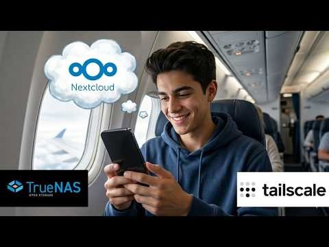 TrueNas Acceso desde Fuera ! Nextcloud TailScale y el teléfono ! nube gratis