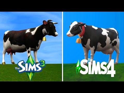 ♦ Sims 3 - Sims 4 : Cows - Evolution