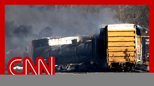 New surveillance video shows train wheel overheating before crash - The Global Herald