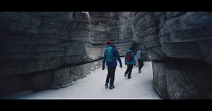 7.2K views · 28 reactions | What to try something unique this winter? Try icewalking on the frozen floor of a splendid canyon in Alberta.❄️ | Canada Keep Exploring | Facebook