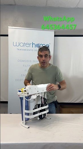 Equipo de ósmosis de 6 etapas que funciona sin electricidad. #apagón #osmosisinversa