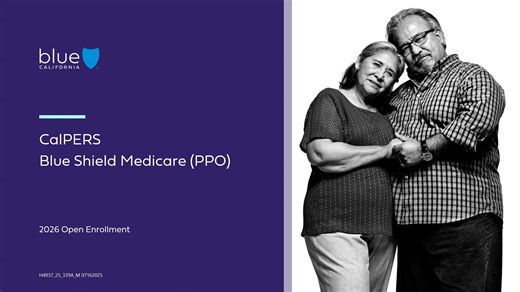 2026 CalPERS Medicare PPO Open Enrollment Presentation