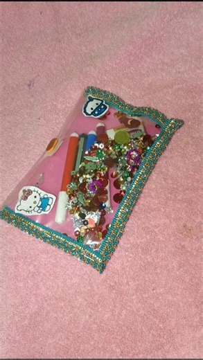 Diy transparent pouch / #art #craft #gift #diy #shots