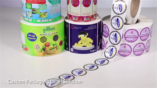 Self Adhesive Waterproof Glossy Gold Sticker Gold Foil Sticker